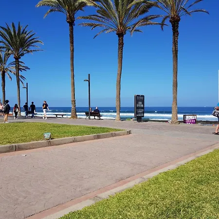 Great Beachside Duplex In Playa De Americas 公寓 *